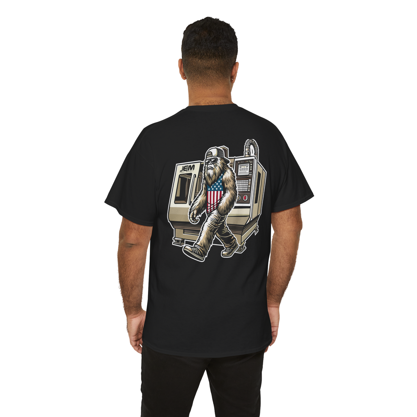 CNC Sasquatch - Heavy Cotton Tee